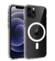 Estuche Protector Spigen Crystal Hybrid Mag ACS04670 para iPhone 11 Pro Max