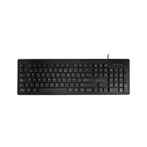 Teclado FTX FTXK100S Espahol USB Preto