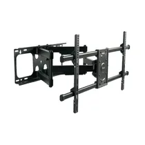 Suporte para TV 37"-90" Klip Xtreme KPM-955 / Articulavel / Inclinável / Giro 60° / Suporta Ate 75KG - Preto