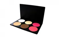 Paleta de Po e Blush Icandy 6 Cores B6