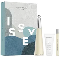 Kit Perfume Issey Miyake L'Eau D'Issey Edt 100ML+10ML+Body Lotion 50ML - Feminino