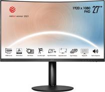 Monitor MSI 27&&#35;34; Modern MD271CP Full HD Curvo 4MS/75HZ HDMI/USB-C