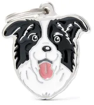Medalha de Identificação Myfamily Friends Cão Border Collie MF03N