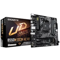 Placa Mãe Gigabyte B550M DS3H Ac R2 Socket AM4 / DDR4