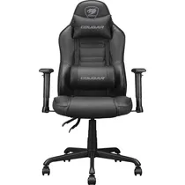 Cadeira de Escritório Gamer Cougar Fusion s - Preto