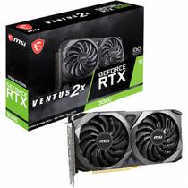 Placa de Vídeo MSI Geforce RTX 3060 Ventus 2X 12G Oc - 912-V397-050 com 12GB GDDR6/1777MHZ/Displayport/HDMI