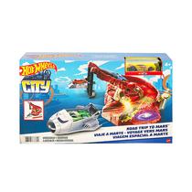 Pista de Juego Mattel Hot Wheels City Road Trip To Mars GGF91