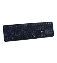 Teclado Mtek ABNT USB KB-7269L-PT Retro-Iluminado Portugues