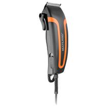 Maquina de Cortar de Cabelo Multilaser EB056 4 Em 1 / 10W / 220V - Preto/Laranja