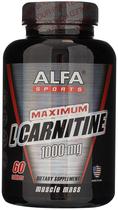 Alfa Sports Maximum Lcarnitine 1000 MG (60 Capsules)