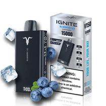 Ignite Vape V150 15000 Blueberry Ice Plastico 15,000 Puffs s/C