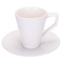 Xicara para Cafe 90ML de Porcelana com Prato