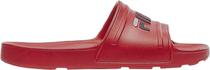 Outlet Chinelo Fila F01SD00010-1403 Sleek Slide Masculino Vermelho/Azul Marinho/Branco