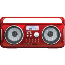 BT-4000 Wireless Boombox Isound - Vermelho