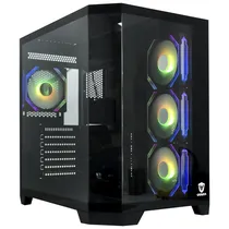 Gabinete Gamer Satellite K902 ATX / 4 Cooler / Argb - Preto
