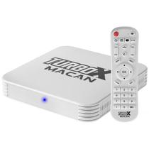 Receptor Fta Audisat Turbo X Macan Iptv com Wi-Fi de 16GB/2GB Ram - Branco