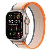 Apple Watch Ultra 2 MRF23LZ/A Celular + GPS Caixa Titanio 49MM - Loop Trail Bege