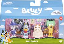 Bonecos Bluey Halloween Moose - 17655 (4 Unidades)