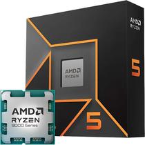 AMD Processador (Cpu) AM5 Ryzen 5-9600X 3.9GHZ 38MB 100-100001405WOF Metal (6) Hexa-Core s/C