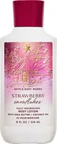 Loção Corporal Bath & Body Works Strawberry Snowflakes 236ML