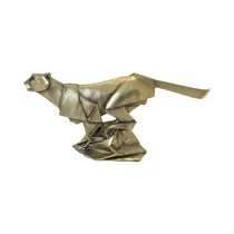 Figura Decorativa de Leopardo Concepts 437-499007 34 CM