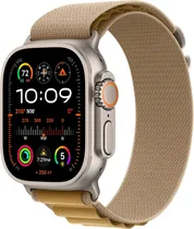 Apple Watch Ultra 2 GPS+Cellular 49MM Caixa Titânio Pulseira (L) Tan Alpine Loop MX4H3BE