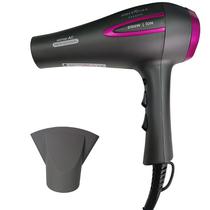 Secador de Cabelo Britania Power Max PSA3300 2.100 Watts 220V ~ 50/60 HZ - Cinza/Rosa