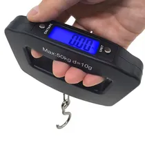 Balança Portátil Digital de Mão Mala Bagagem Até 50 KG