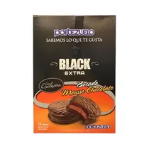 Alfajores Portezuelo c/14 X 25G Black Mousse
