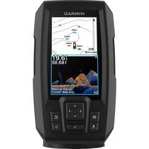 Localizador de Peixes Garmin Striker Vivid 4CV, Transdutor GT20-TM, Sonar Chirp Clearvu, GPS Integrado, 010-02550-01