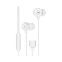 Auricular Maxell In-Bax-Usbc USB-C Blanco