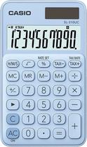 Calculadora Casio SL-310UC-LB (10 Digitos) - Azul Claro