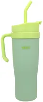 Copo com Canudo Trendy 17514 1200ML - Verde