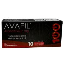 Avafil Avanafil Stendra Levitra Avanafila 100 MG com 02 Comprimidos