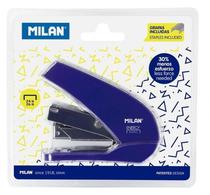 Agrafador Milan Energy Saving 191071B - Azul