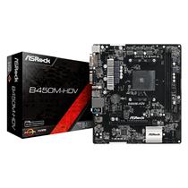 Placa Mãe Asrock B450M-HDV R4.0 AM4 DDR4