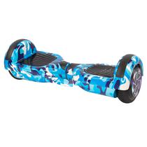 Scooter Eletrico Interbras - 6.5" - Bluetooth - com Bolsa - Azul Camuflado