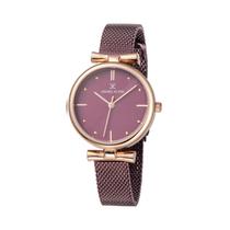 Relogio Analogico Feminino Daniel Klein Premium DK11956-6 - Roxo/Rosa Ouro