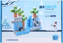 Cubos Magnéticos de Construção Magnetic Chuang Huang - CH1312 (113 Pçs)