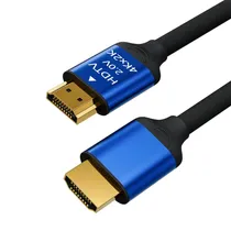 Cabo HDMI HDTV HD 2.0V Premium 60HZ/20 Metros - Black/Blue