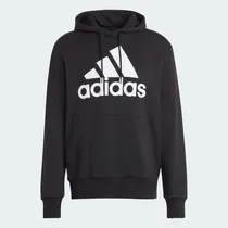 Moleton Adidas Essentials Negro Logo
