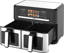 Fritadeira Eletrica Joog Air Fryer Double Pot 1200-JG 12L 2800W 220V 50/60HZ