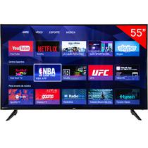 Smart TV LED de 55" Hye HYE55ATUH 4K Uhd com Wi-Fi/Android 11 - Preto