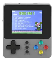 Console Portátil Game Box K5 de 3" com 500 Jogos - Cinza (Inglês/Chinês)