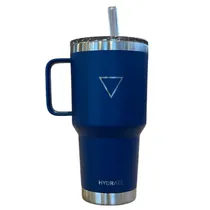 Hydrate Vaso 725239 c/Pajita 887ML Azul