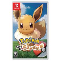 Nintendo Juegos Switch Pokemon Lets Go Eevee Plastico 2018 s/C