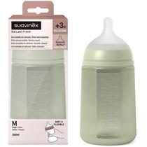 Suavinex Nuery Biberon 240 Silicona Fisiologico SX Pro FM Silicona 240ML Verde