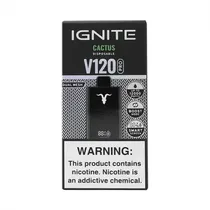 Dispositivo Descartavel Ignite V120 Pro 12000 Puffs Black Cactus