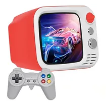 Console Mini TV Game H7 700 Jogos 3.5" Avtv/Controle Sem Fio Red