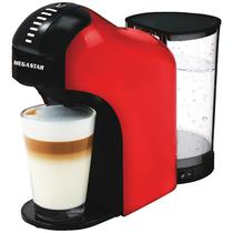 Cafeteira Mega Star Multicapsulas 3X1 CAF02N 220V - Preto/Vermelho